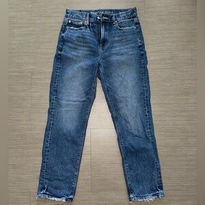 American Eagle High Rise Straight Jeans